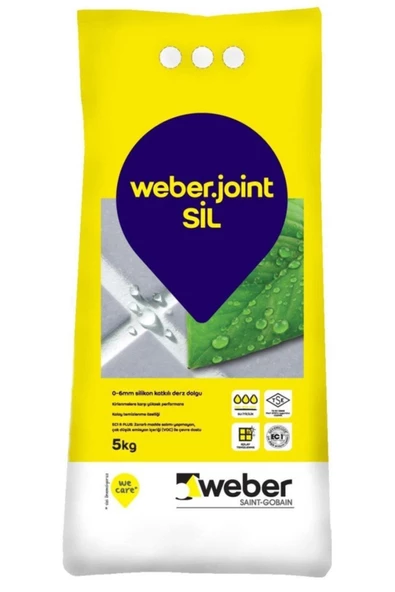 WEBER JOİNTSİL DERZ DOLGUSU 5 KG BAHAMA BEJ 436 ürün görseli 1