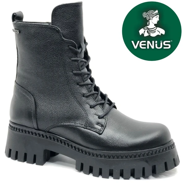 Venüs Ziko Hakiki Deri Kaymaz Taban Ortopedik Kadın Bot ürün görseli 1