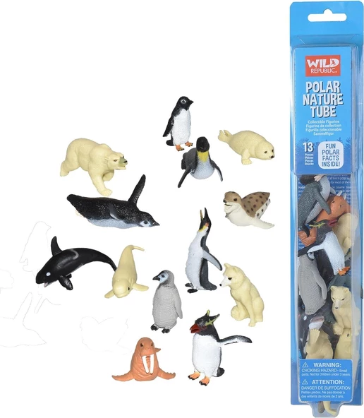 Wild Republic Polar Nature Tube 13 pcs. 12888 ürün görseli 1