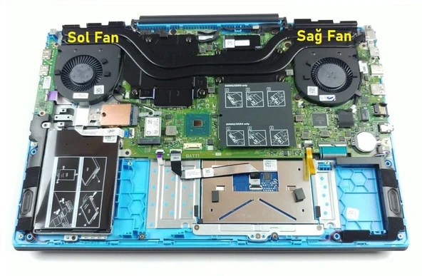 Dell G3 3500 Notebook Fan / Ver.1 (Sağ Fan) ürün görseli 1