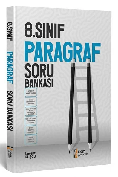 İsem 8. Sınıf Paragraf Soru Bankası İsem Yayıncılık ürün görseli 1