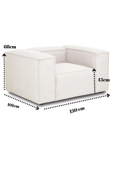 CARBONE Berjer Tekli Koltuk ,soft , Berjer , Ofis Koltukları - Resim 8