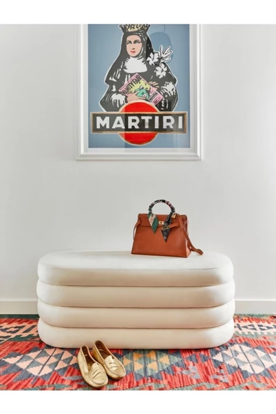 CARBONE DESİN Relax Teddy Bench, PUF, ayak ucu , bench ürün görseli 1