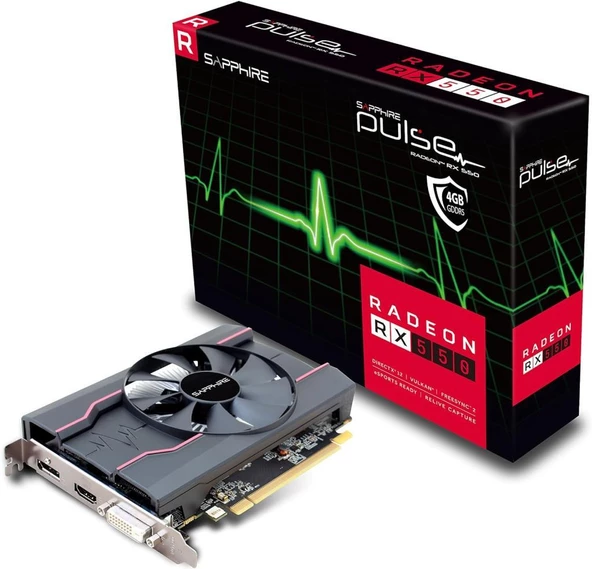 Sapphire Radeon RX 550 Pulse 11268-01-20G 4GB