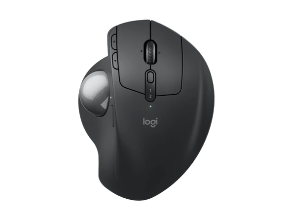 LOGITECH MX ERGO S GELISMIS KABLOSUZ TRACKBALL MOUSE-GRAFIT 910-007260 ürün görseli 1