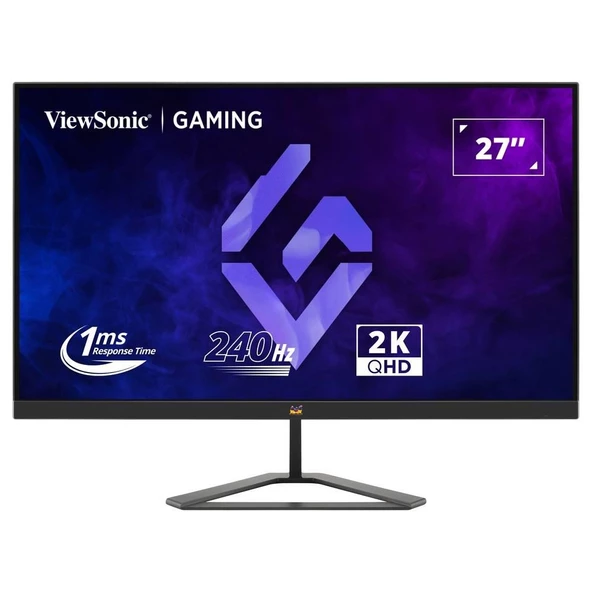 VIEWSONIC  VX2758A-2K-PRO-3 27 1MS 240HZ IPS 2560x1440 2K GAMING MONITOR ürün görseli 1