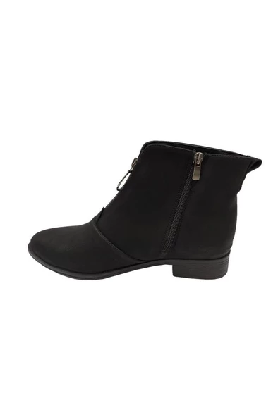 Sdf 073 Deri Trend Fashion Kadın Bot - Resim 3