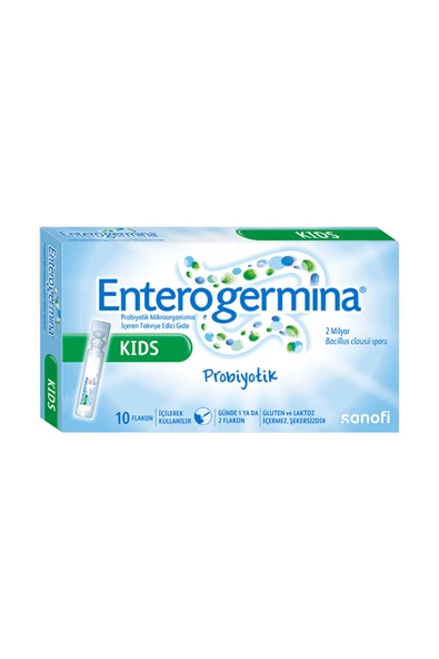 Enterogermina Kids 5 ml Oral 10 Flk ürün görseli 1
