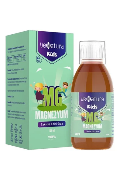 VeNatura Kids Magnezyum 100ml Şurup ürün görseli 1