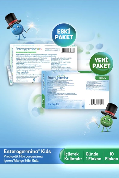Enterogermina Kıds 2b_10 Flakon - Resim 3