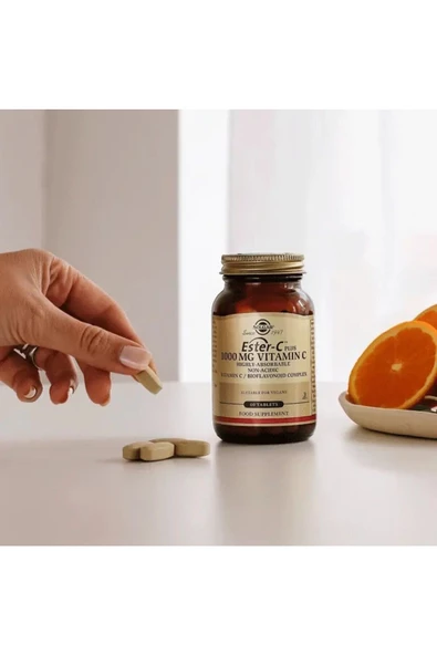Solgar Ester C Plus 1000 Mg 60 Tablet - Resim 2