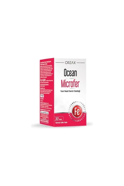 Ocean Microfer 30 Tablet ürün görseli 1