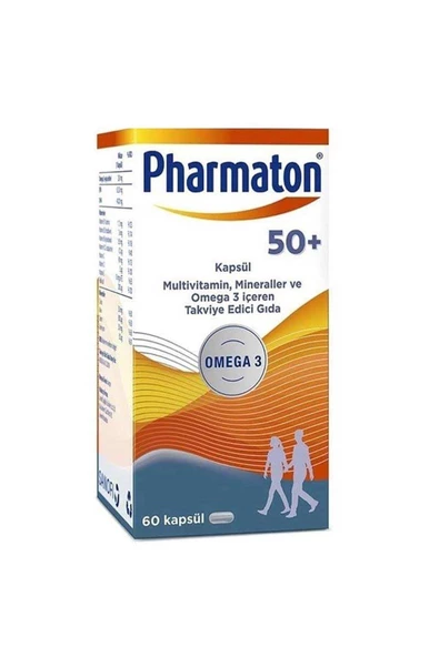 Pharmaton 50 Plus 60 Kapsül ürün görseli 1