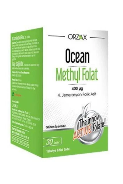 Ocean Methyl Folat 30 Tablet ürün görseli 1