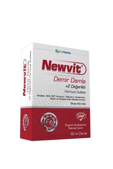 Newvit Demir Damla 50 ml ürün görseli 1