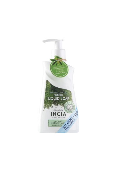 Incia Doğal Zeytinyağlı Sıvı Sabun 250 ml ürün görseli 1