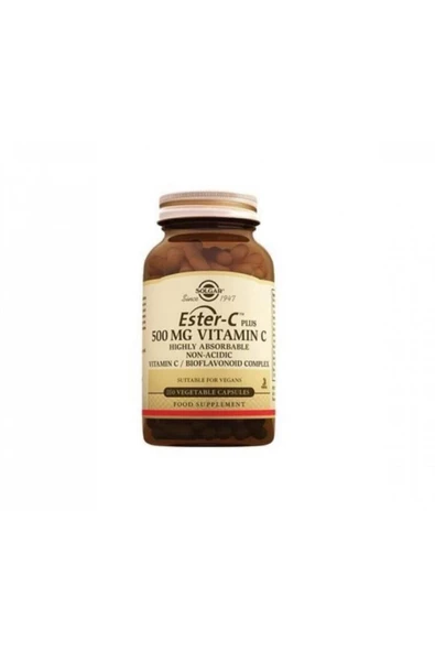 Solgar Ester-c Plus 500 Mg 100 Kapsül ürün görseli 1