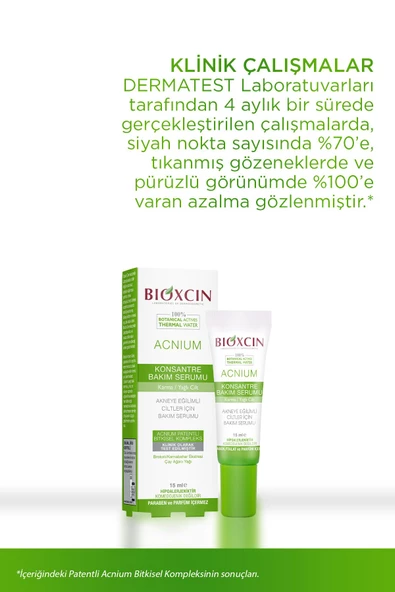 Bioxcin Acnium Konsantre Bakım Serumu 15 ml - Resim 6