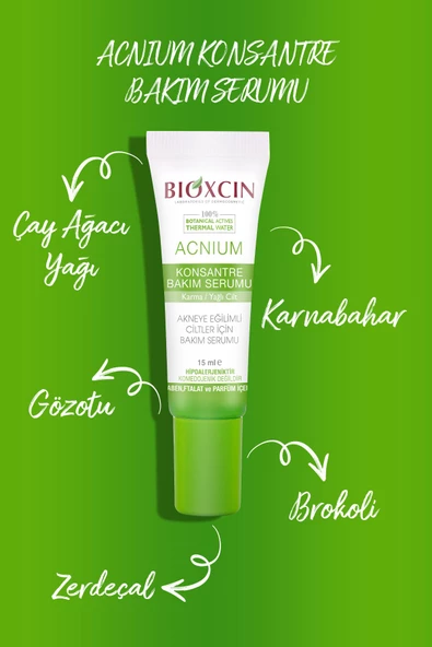 Bioxcin Acnium Konsantre Bakım Serumu 15 ml - Resim 5