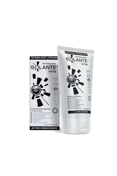 Solante Irrita Spf 50 Güneş Koruyucu Losyon 150 ml ürün görseli 1