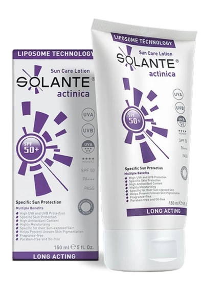 Solante Actinica Sun Care Lotion Spf 50 150 ml ürün görseli 1