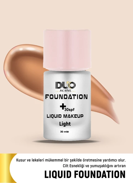 Spf 30 Ligunid Makeup Foundation Light ürün görseli 1