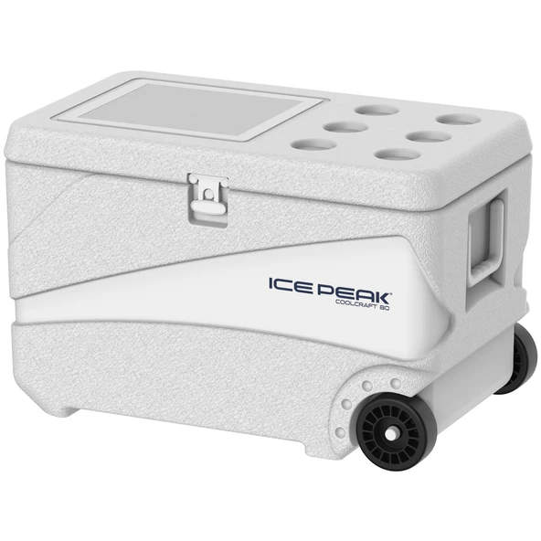 IcePeak CoolCraft 80 Tekerlekli Buzluk 75.2 Litre-BEYAZ ürün görseli 1