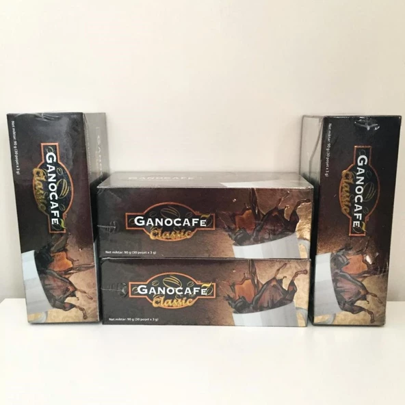 Ganocafe Classıc Ganoderma Mantarlı Çözünebilir Kahve 4'lü Paket ürün görseli 1