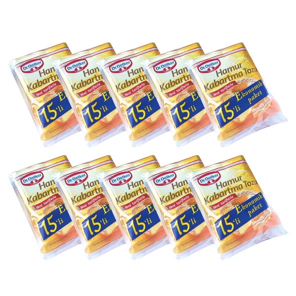 Dr. Oetker Hamur Kabartma Tozu 15 li x 10 Adet ürün görseli 1