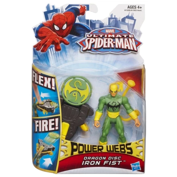 Marvel Ultimate Spider-Man Iron Fist -9 cm ürün görseli 1