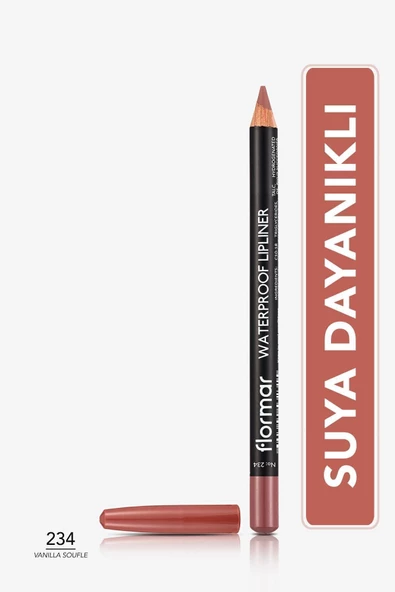 Suya Dayanıklı Dudak Kalemi (KAHVE) - Waterproof Lipliner - 234 Vanilla Sff - 8690604567478 ürün görseli 1