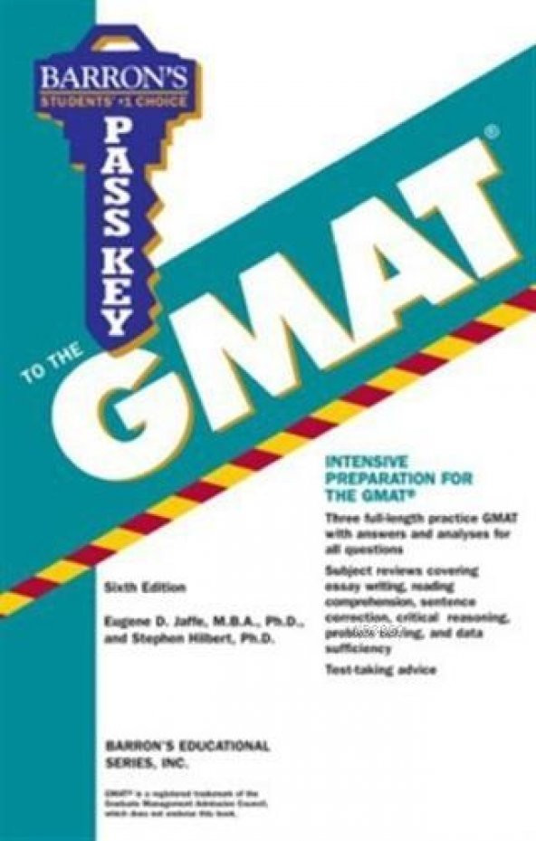 BARRONS PASSKEY TO THE GMAT ürün görseli 1