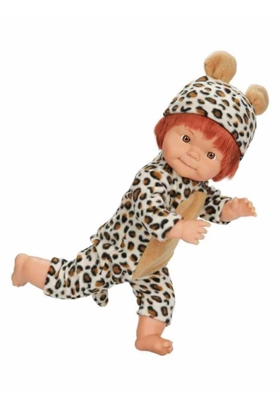 BEBELOU HAYVAN KOSTÜMLÜ BEBEK SET 40CM - Resim 2