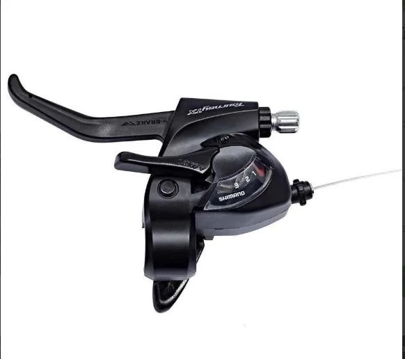 Shimano ST-TX800 3lü Sol Vites-fren Kolu Siyah ürün görseli 1