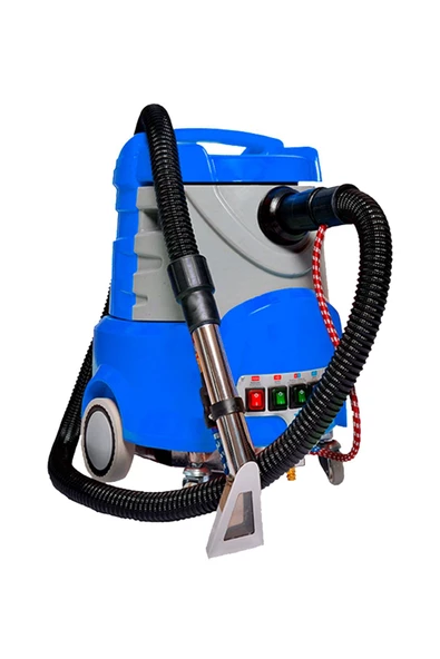 CLEANVAC C90 Buharlı Halı Koltuk Yıkama Makinası Krom Aksesuarlı Model C-90 ürün görseli 1