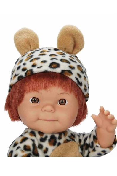 BEBELOU HAYVAN KOSTÜMLÜ BEBEK SET 40CM - Resim 3