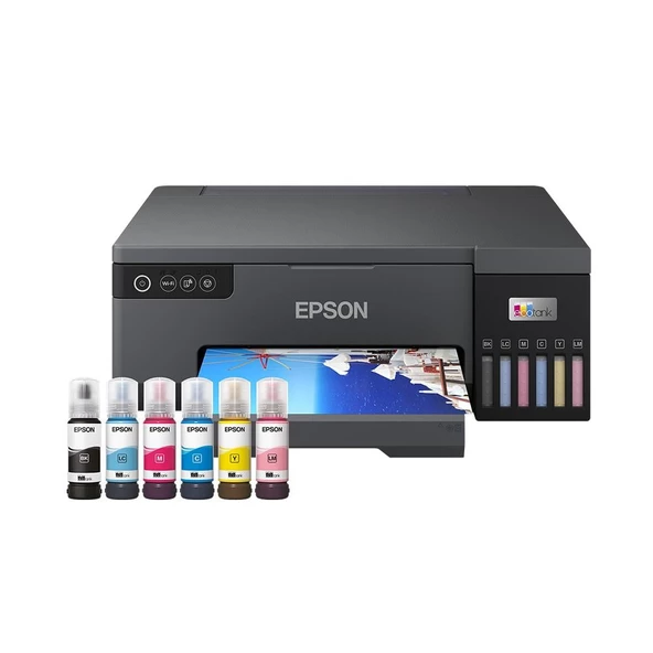 EPSON L8050 TANKLI INKJET USB A4 FOTOGRAF YAZICI RENKLI ürün görseli 1