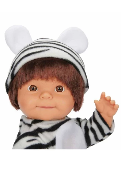BEBELOU HAYVAN KOSTÜMLÜ BEBEK SET 40CM - Resim 4