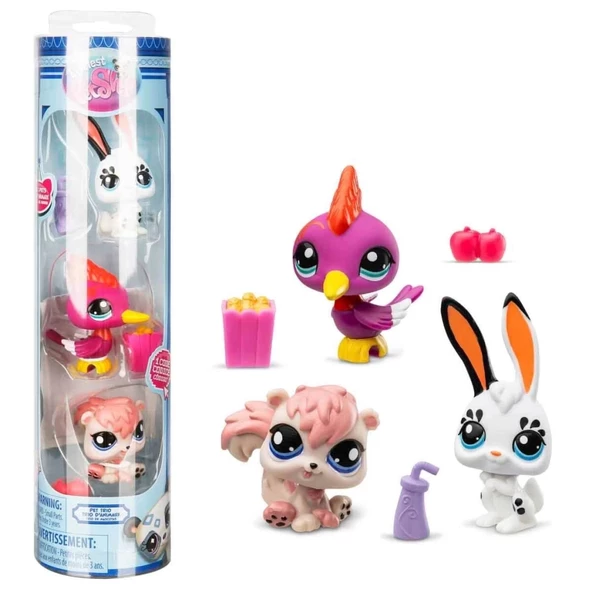 MİNİŞLER 3LÜ PAKET TÜP FİGÜRLER ürün görseli 1