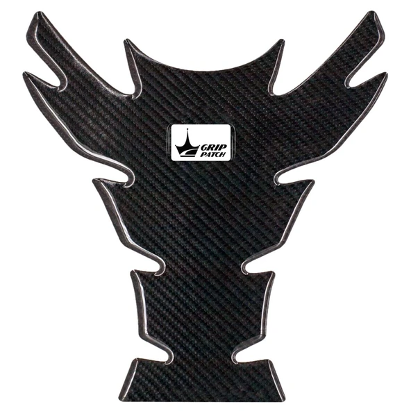 Grippatch Aprilia, KTM, Kawasaki, Suzuki ile Uyumlu Universal 6D Karbon Tank Pad GC03 ürün görseli 1
