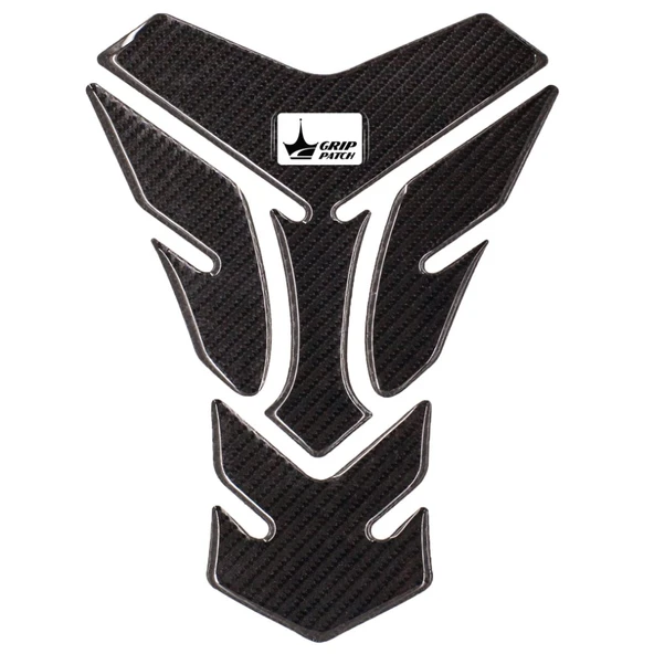 Grippatch Aprilia, KTM, Kawasaki, Suzuki ile Uyumlu Universal 6D Karbon Tank Pad GC06 ürün görseli 1