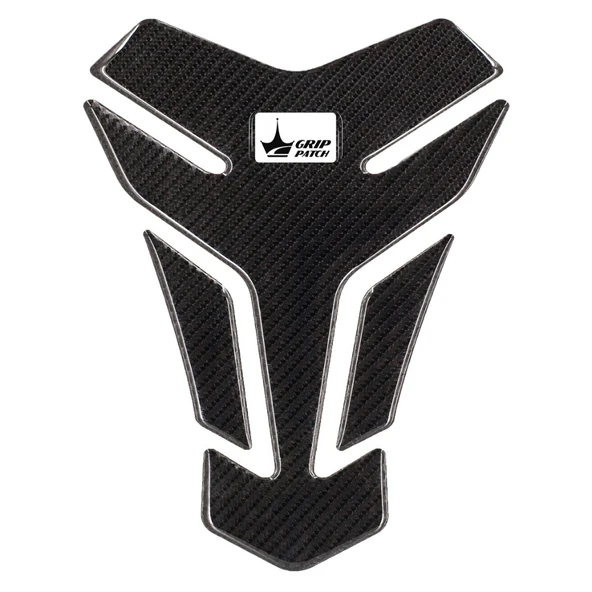 Grippatch Aprilia, KTM, Kawasaki, Suzuki ile Uyumlu Universal 6D Karbon Tank Pad GC01 ürün görseli 1