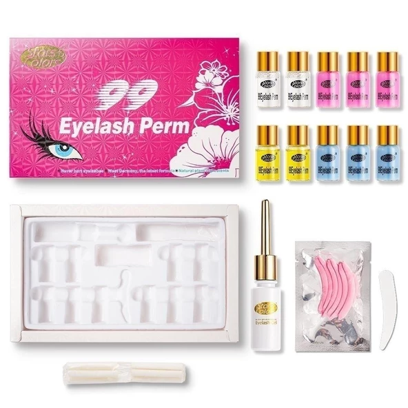 Fontenay Full Set Eyelash Lifting Set, - Eyelash Perm Set - Resim 2
