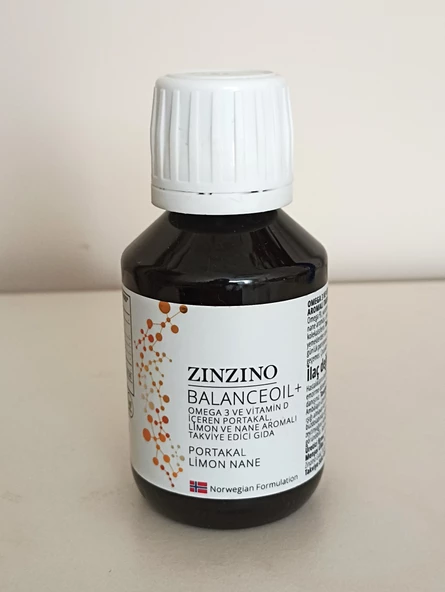 Zinzino Balanceoil+ 100 ml Yeni Nesil Balık Yağı ürün görseli 1