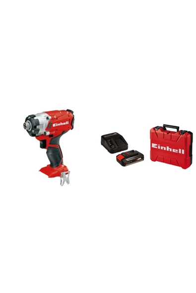 Einhell Te-cı 18/1 Li Darbeli Vidalama + 18v 2,5 Ah Çift Akülü Ve Çantalı Set ürün görseli 1