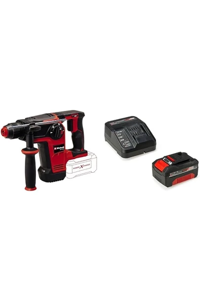 Einhell TP-HD 18/26 Li BL - Solo, Kömürsüz Akülü Kırıcı Delici ve Einhell 18V 4,0 Ah PXC Starter Ki ürün görseli 1