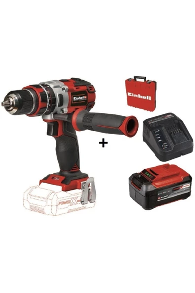 Einhell Te-cd 18 Li-i Bl Akülü Darbeli Matkap Vidalama + 5.2 Ah Plus Starter Kit + Çanta ürün görseli 1