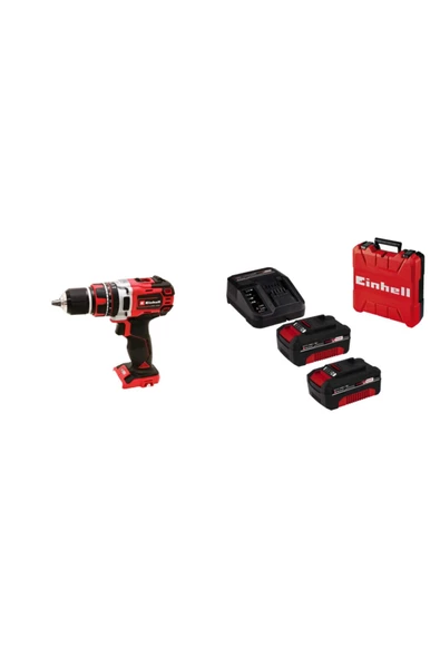 Einhell Eınhell Te-cd 18/50 Li-i Bl 18v 4ah Çift Akülü Kömürsüz Darbeli Matkap ürün görseli 1