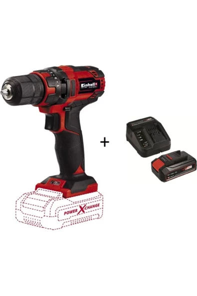 Einhell Tc-cd 18/35 Li (1X2.5 AH STARTER KİT) Akülü Matkap Çantalı ürün görseli 1