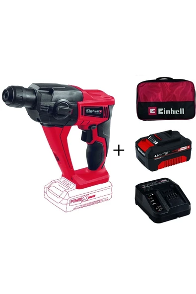 Einhell Te-hd 18 Li Akülü Pnömatik Matkap + 4 Ah Starter Kit + Bez Çanta ürün görseli 1